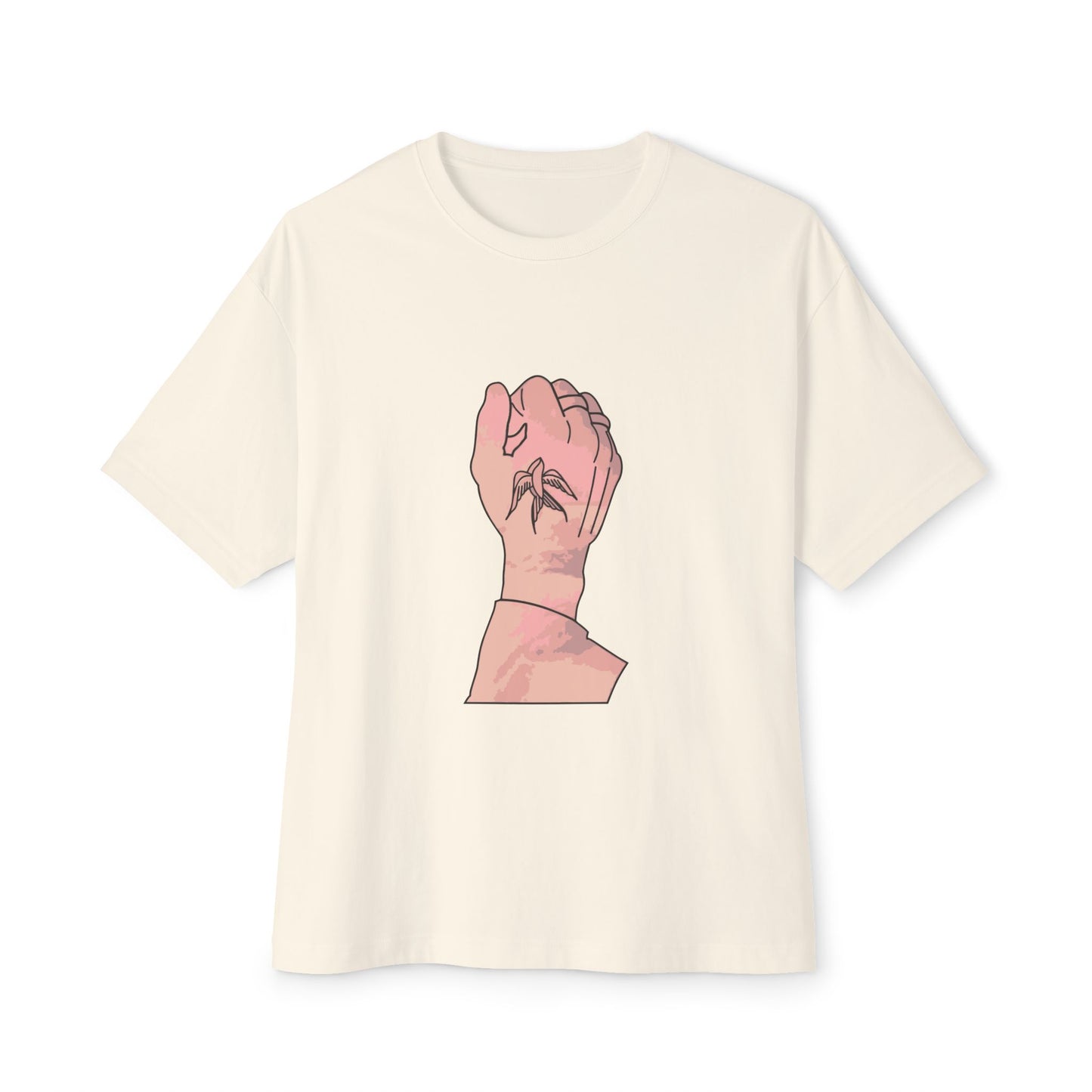 Ink in Motion Unisex Oversized Boxy Tee Printify