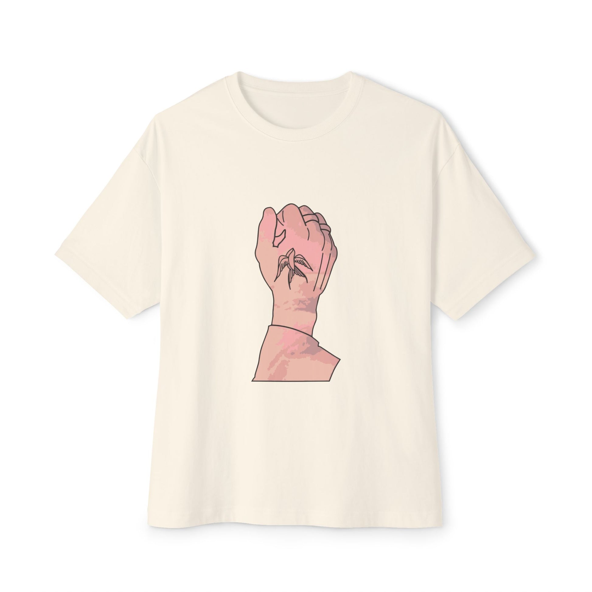 Ink in Motion Unisex Oversized Boxy Tee Printify