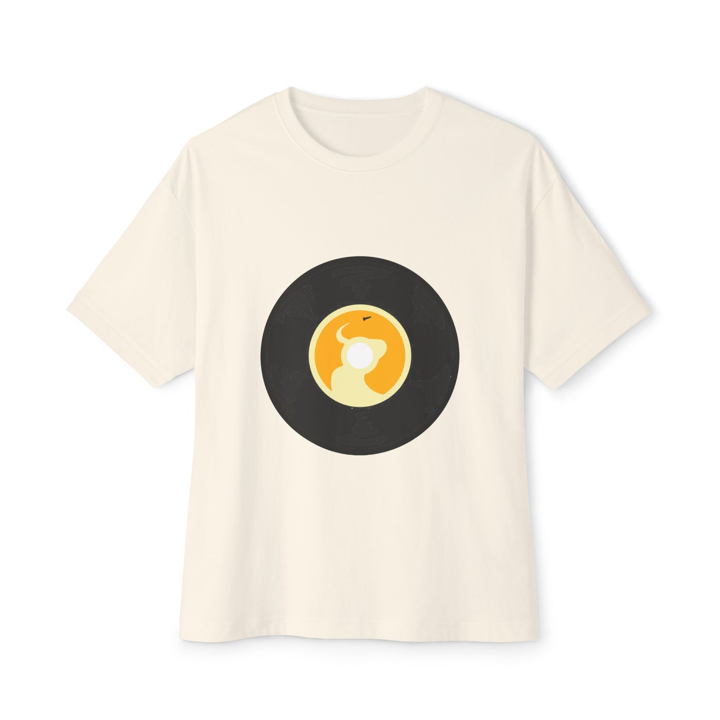 Crypto Rodeo Round Unisex Oversized Boxy Tee Printify