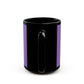 Groovy Retro Black Mug (11oz, 15oz) - snazzymerch