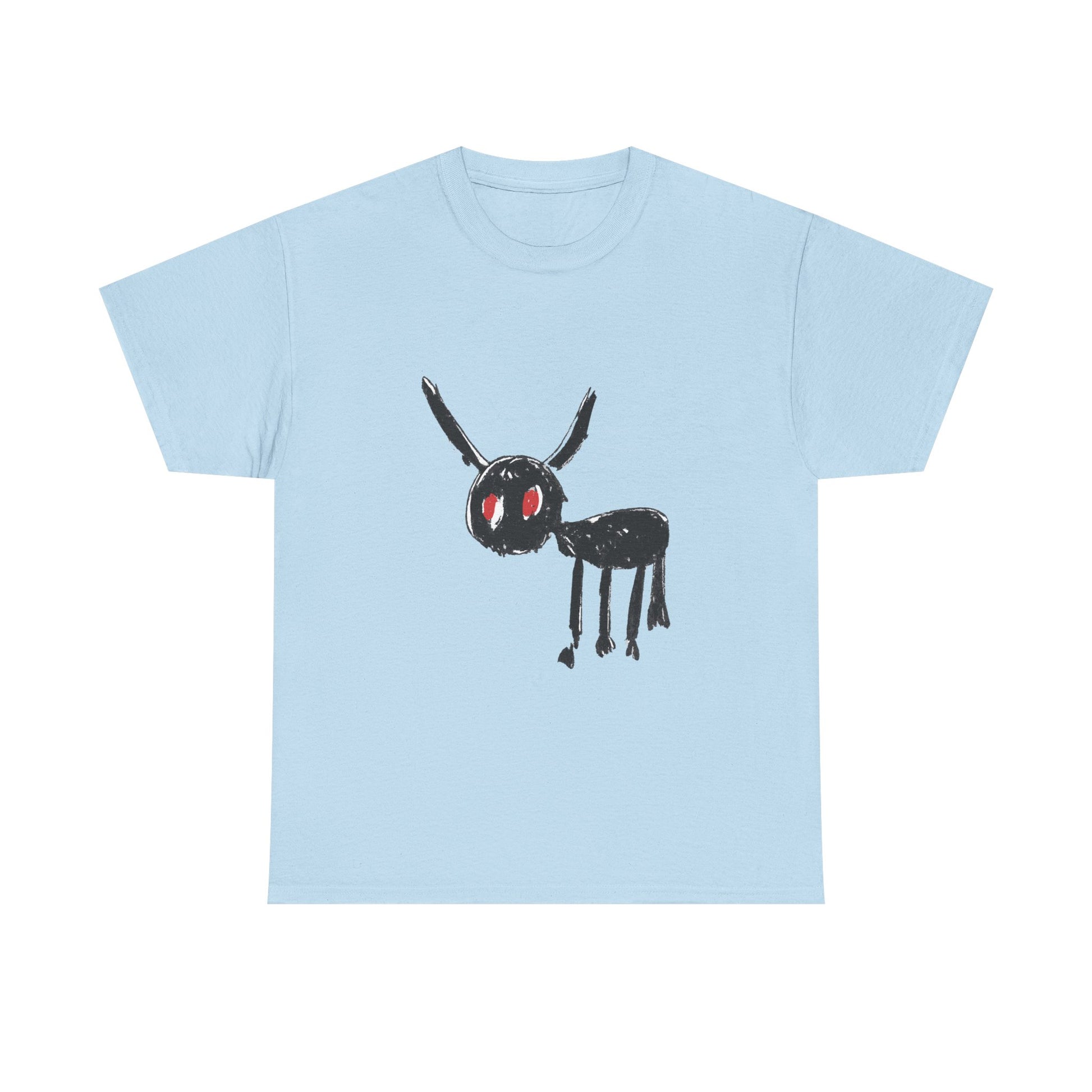 Demon Sketch Heavy Cotton Tee Printify