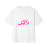 Sun and Waves Minimalist Oversized Boxy Tee Printify