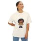 Afro Disco Mood Unisex Oversized Boxy Tee Printify