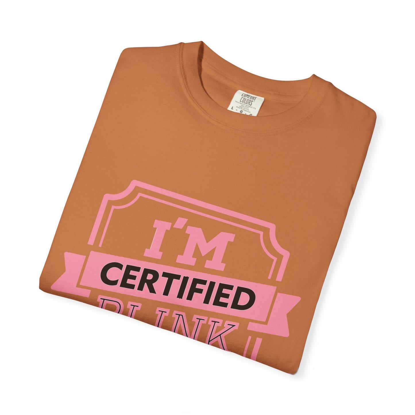 Certified BLINK Badge – Dyed T-shirt Printify