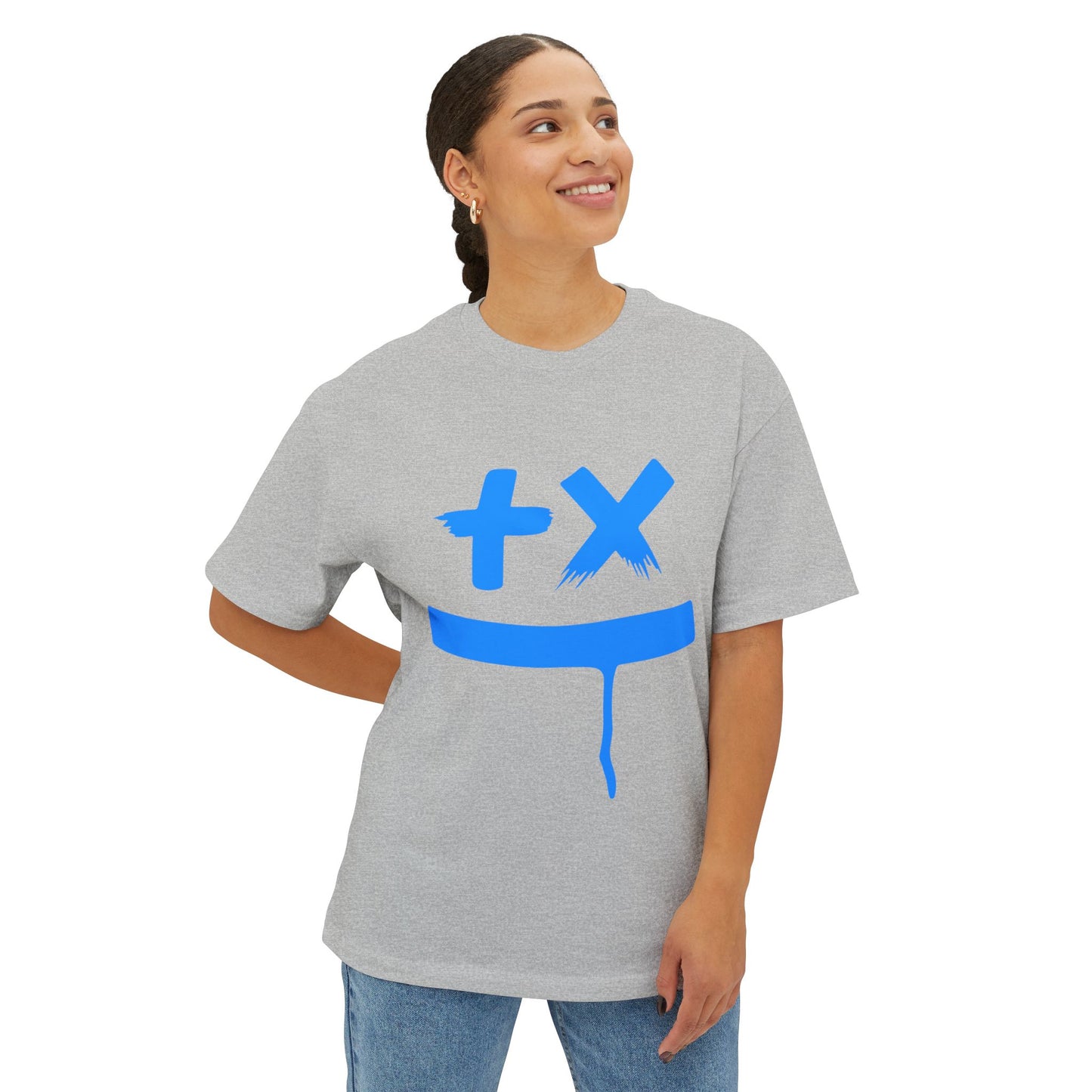 Oversized Boxy Tee | Ed Sheeran Smiley Edition