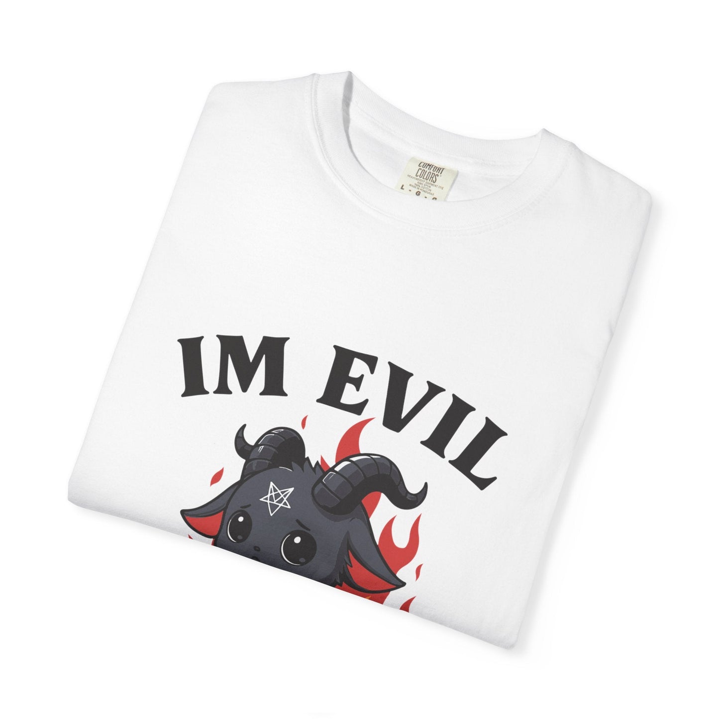 Dyed T-shirt – Snazzy Evil Edition Printify