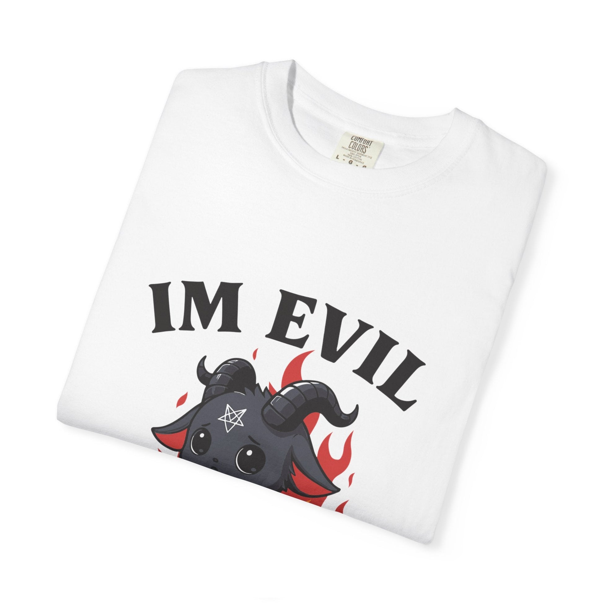 Dyed T-shirt – Snazzy Evil Edition Printify