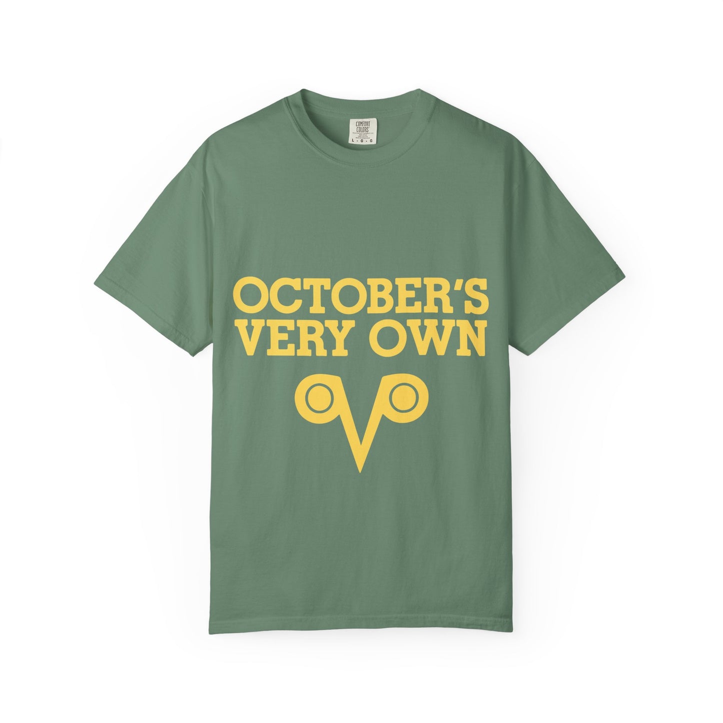 October’s Very Own Bold Logo Dyed Tshirt Printify