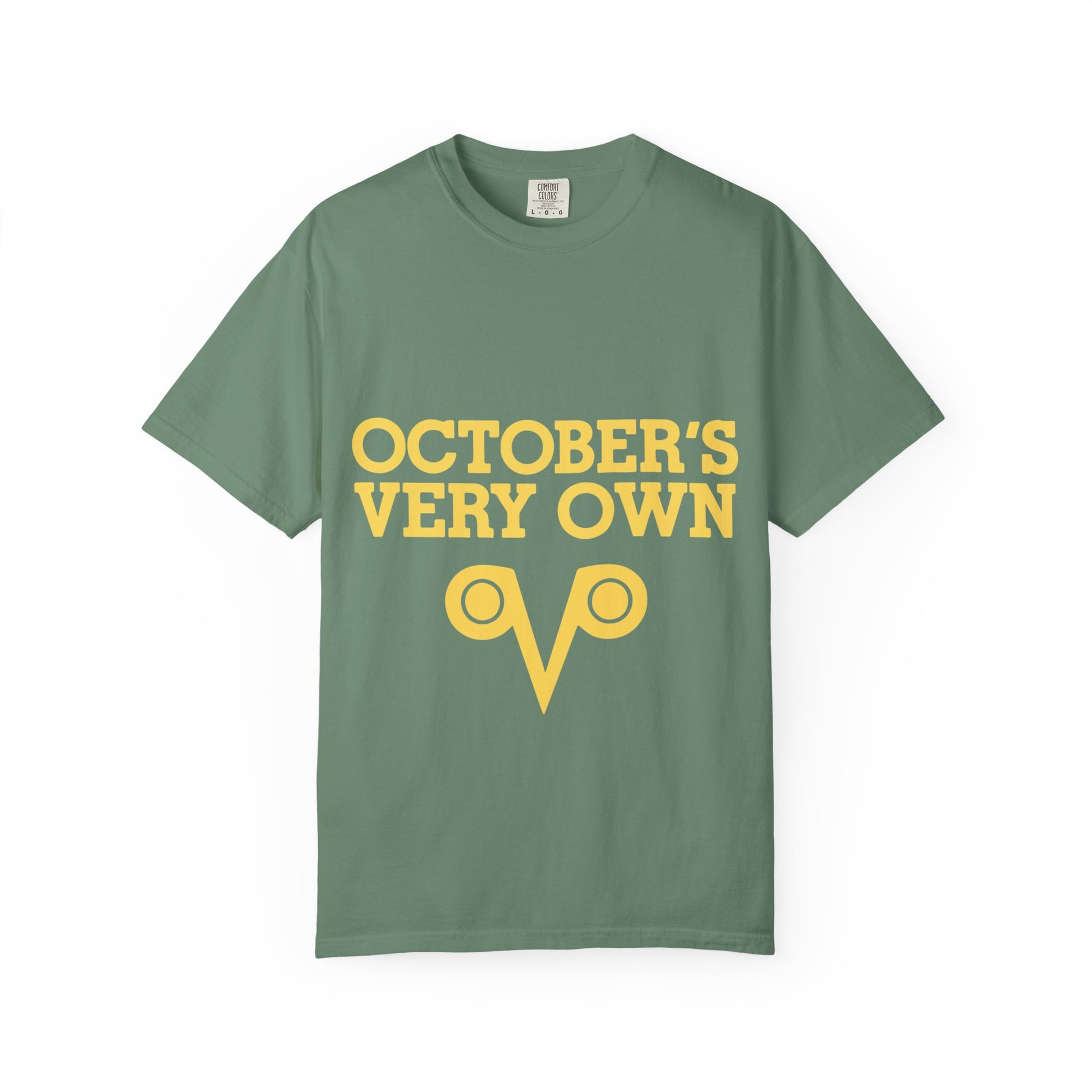 October’s Very Own Bold Logo Dyed Tshirt Printify