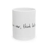 Retro Heart & Self Love Ceramic Mug, (11oz, 15oz) - snazzymerch