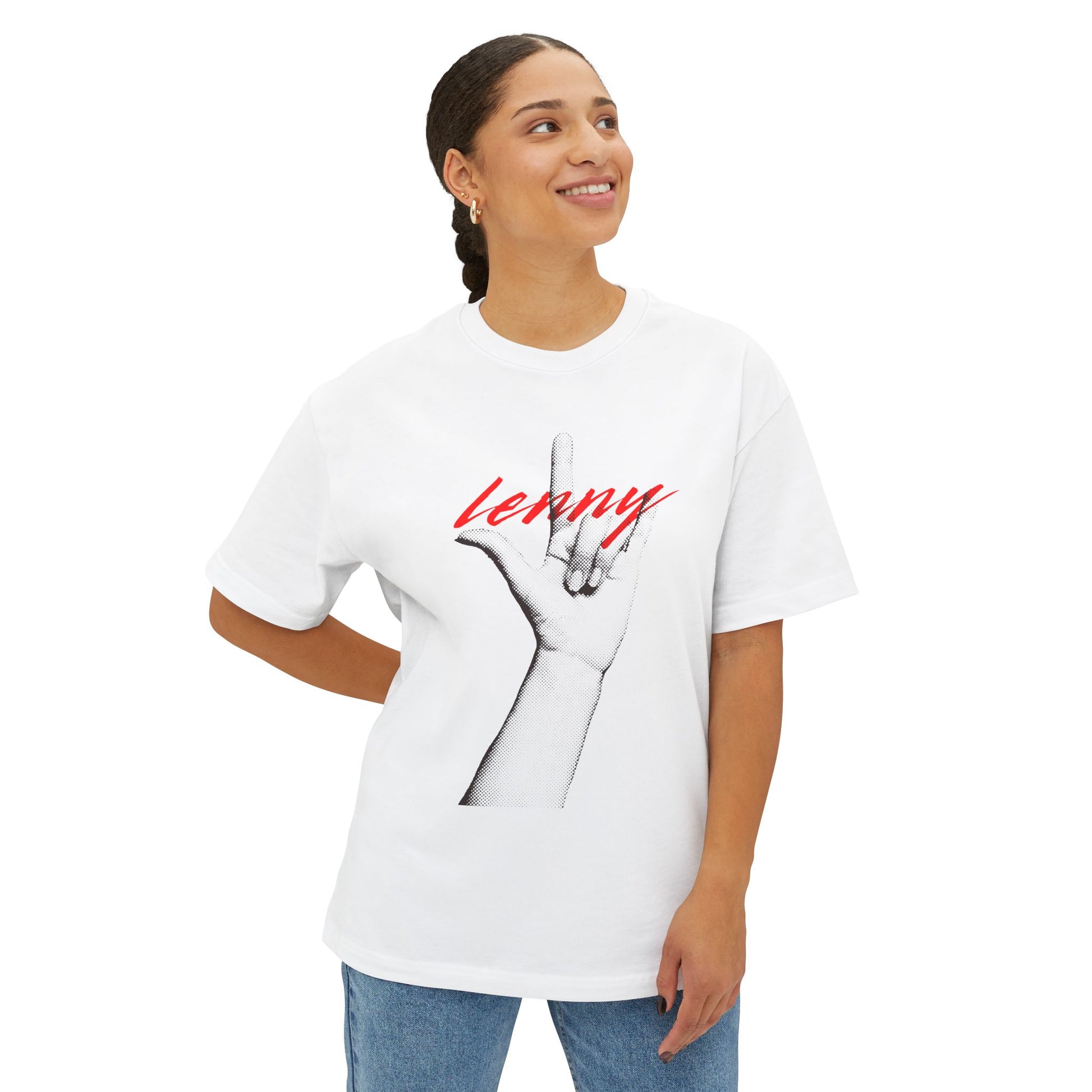 Rock Vibes Only Unisex Oversized Boxy tee Printify