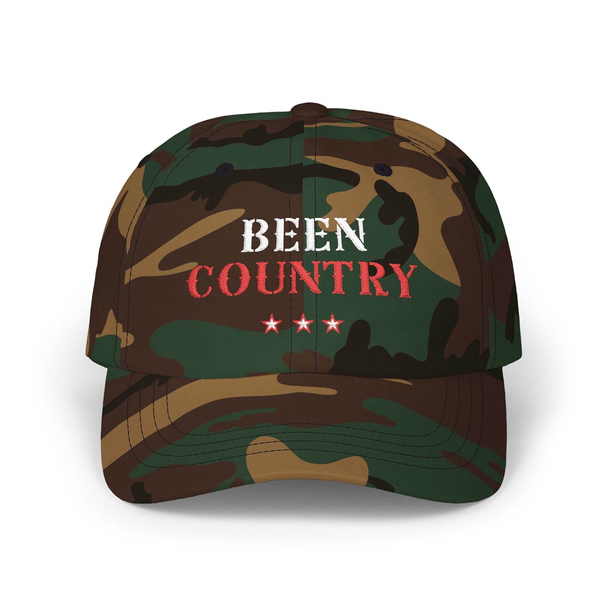 Red Country Western Star Classic Dad Cap - snazzymerch