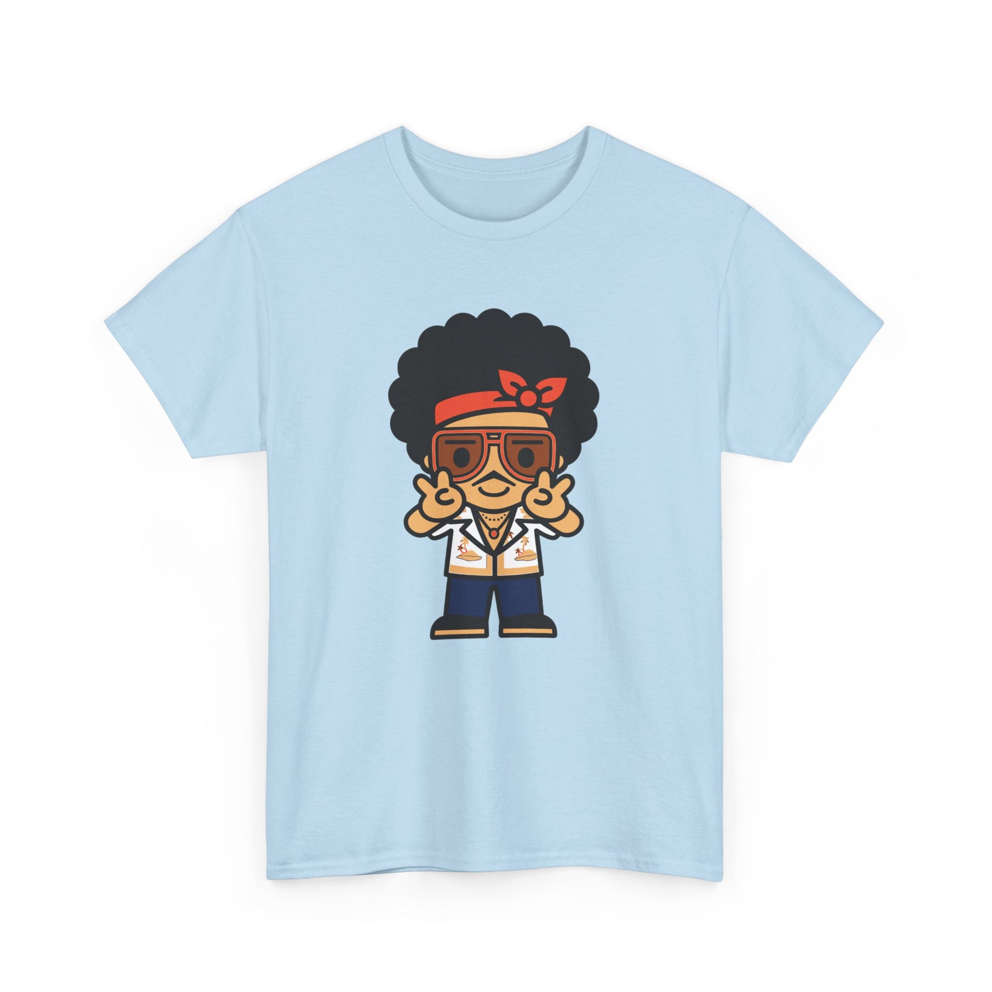 Afro Disco Mood Unisex Heavy cotton Tee Printify
