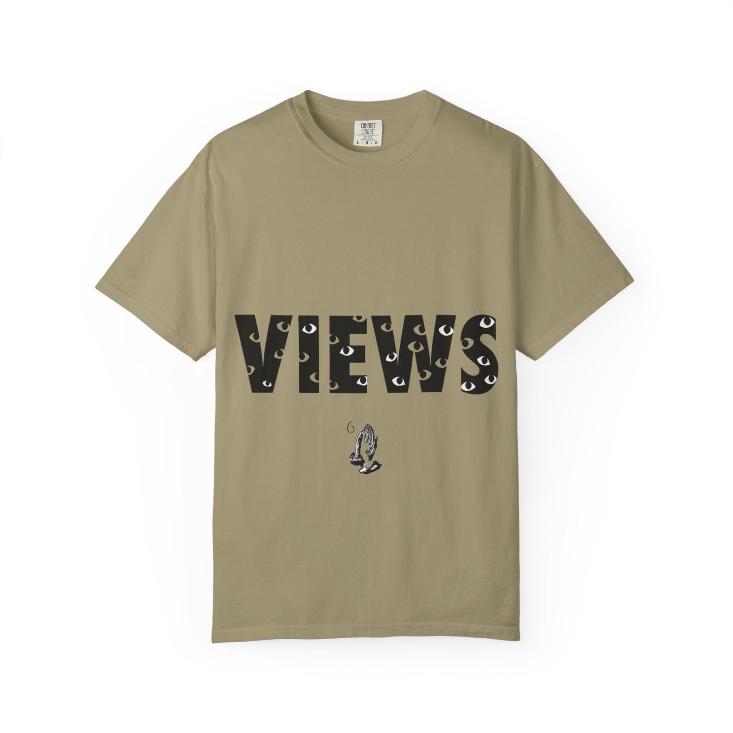 All Eyes on Views Dyed Tshirt Printify