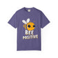Dyed T-shirt – Snazzy Bee positive Edition Printify
