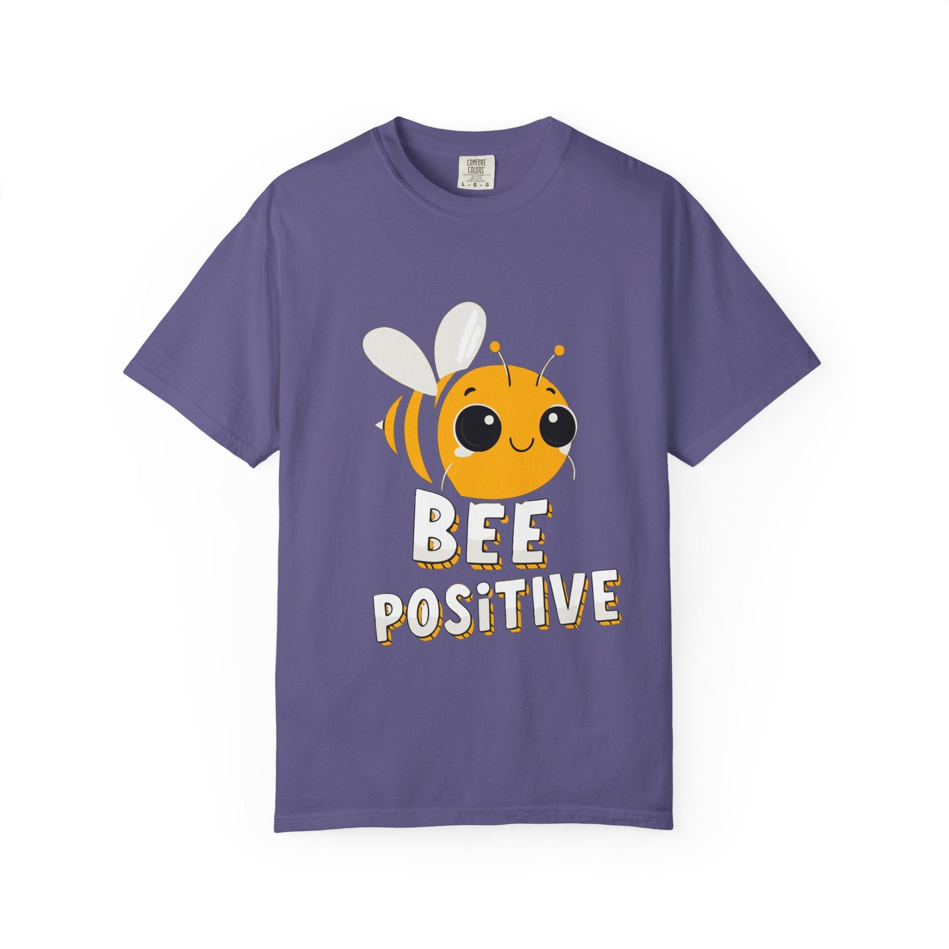 Dyed T-shirt – Snazzy Bee positive Edition Printify