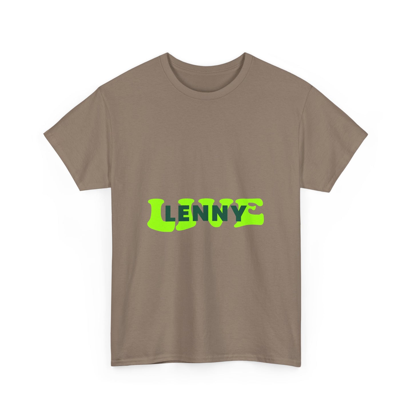 Live Lenny Pop Unisex Heavy cotton tee Printify