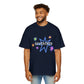 Starlight Seventeen Men's Heavy Oversized Tee - snazzymerch