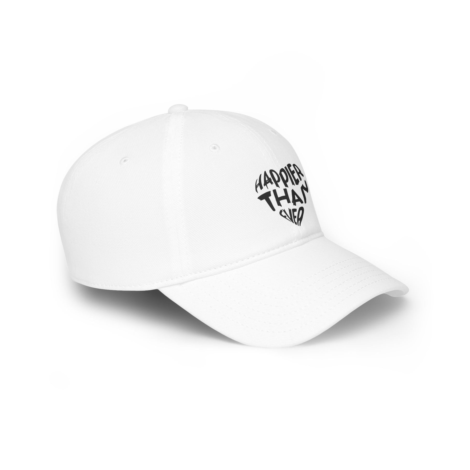 Billie Eilish Inspired Baseball Cap – Happier Heart Lettering Edition Printify