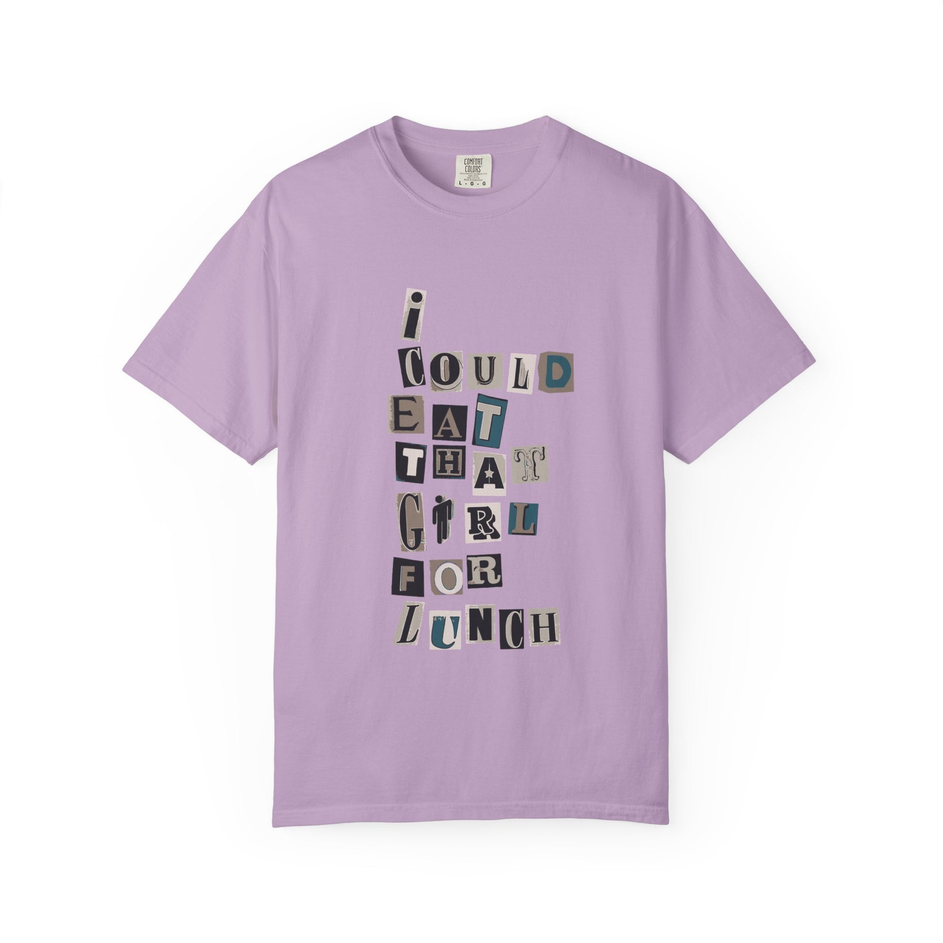 Billie Eilish Inspired Dyed T-shirt – Mixed Message Collage Edition Printify