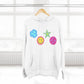 Lucky Star & Clover Patch Three-Panel Fleece Hoodie - snazzymerch