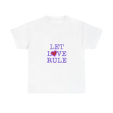 Let Love Rule (Remix) Unisex Heavy cotton tee Printify
