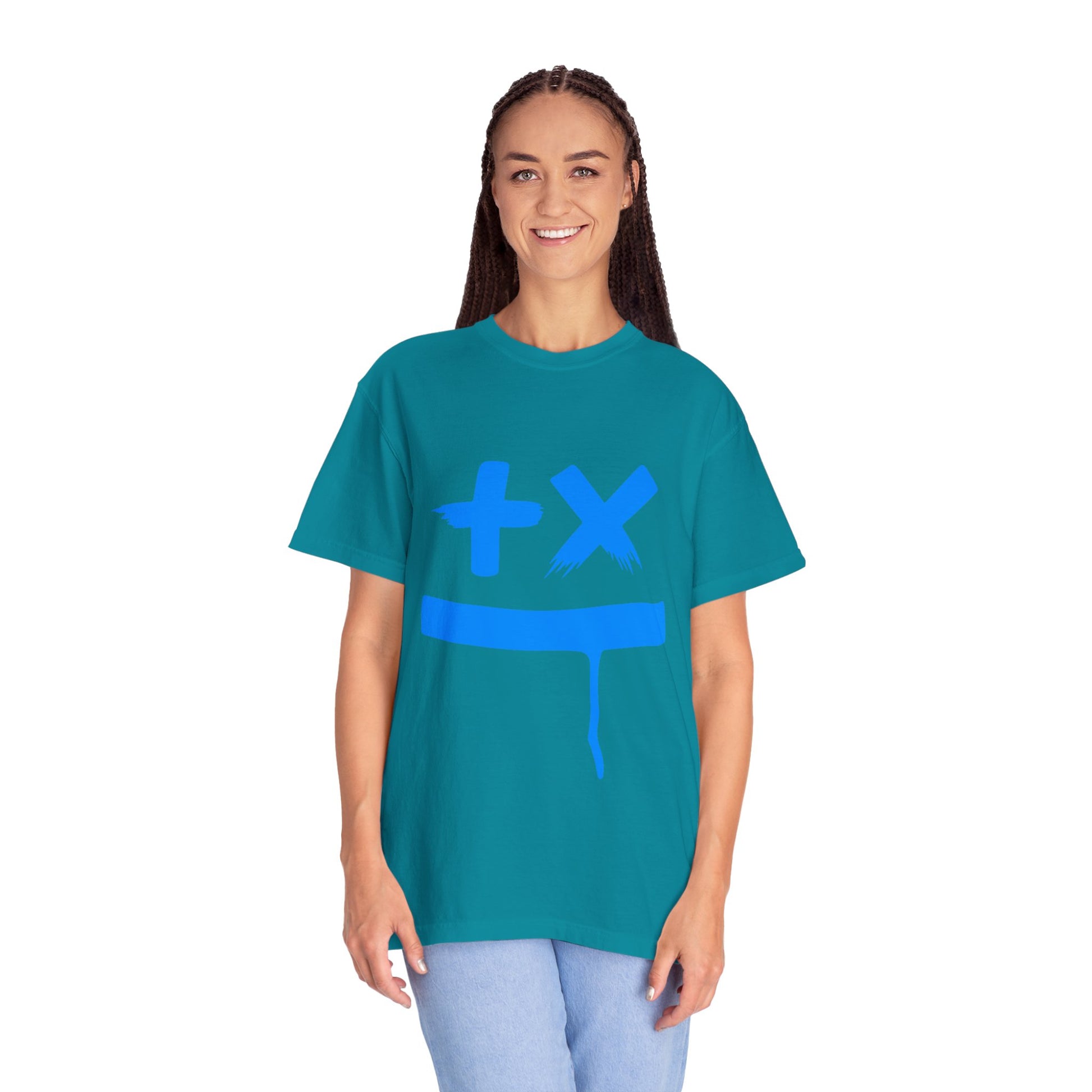 Ed Sheeran Smiley Dyed T-Shirt | Vintage Comfort