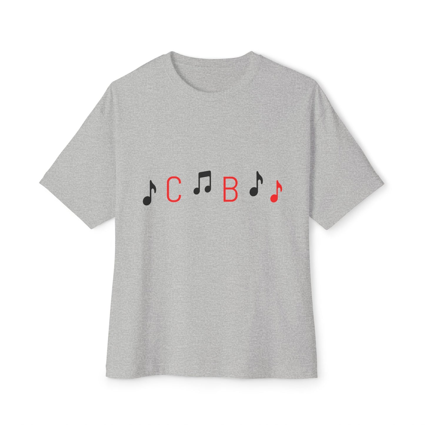 Music Vibes Unisex oversized Boxy Tee - snazzymerch