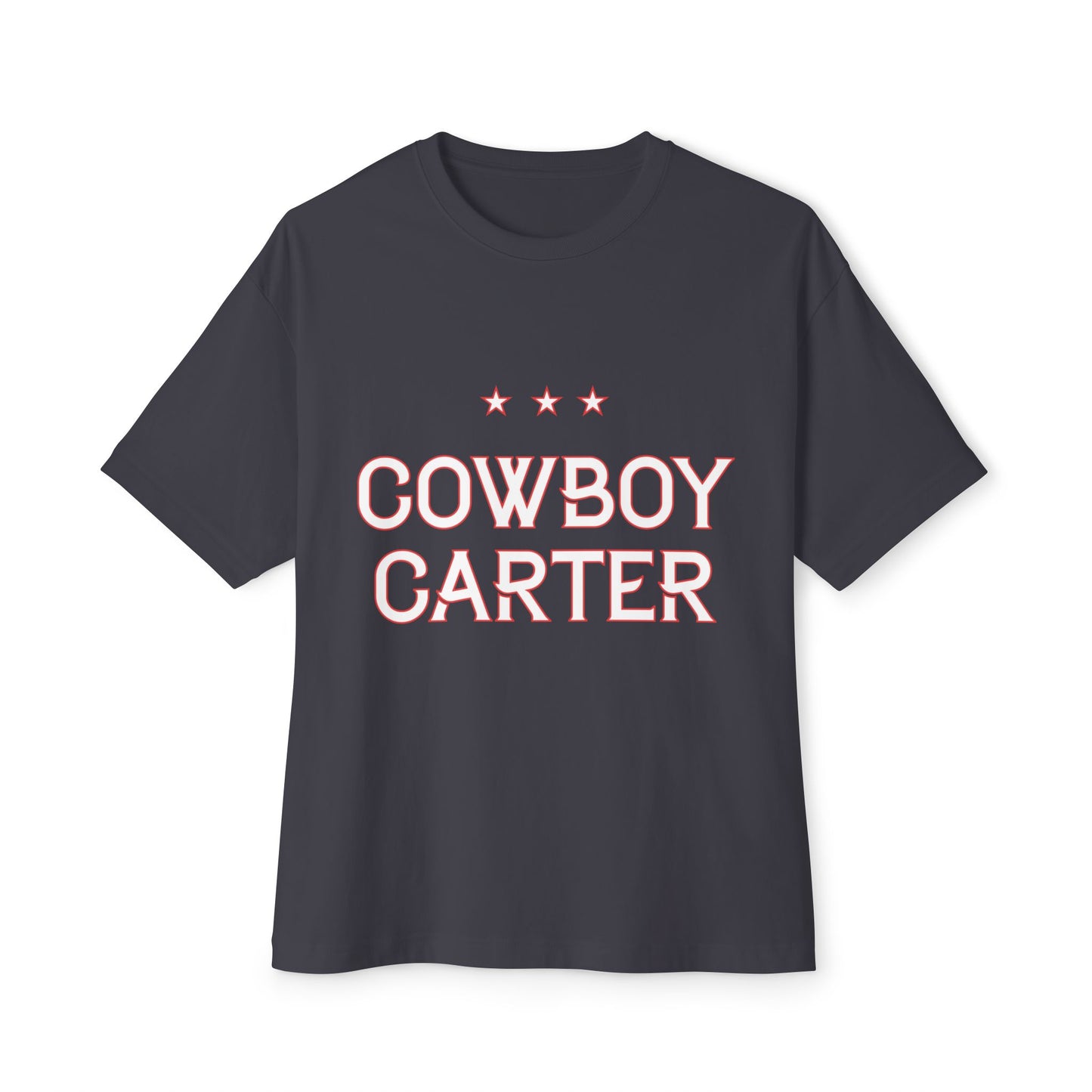 Western Cowboy Unisex Oversized Boxy Tee - snazzymerch