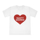 Nasty Women Heart - Unisex Classic Crewneck T-shirt Printify