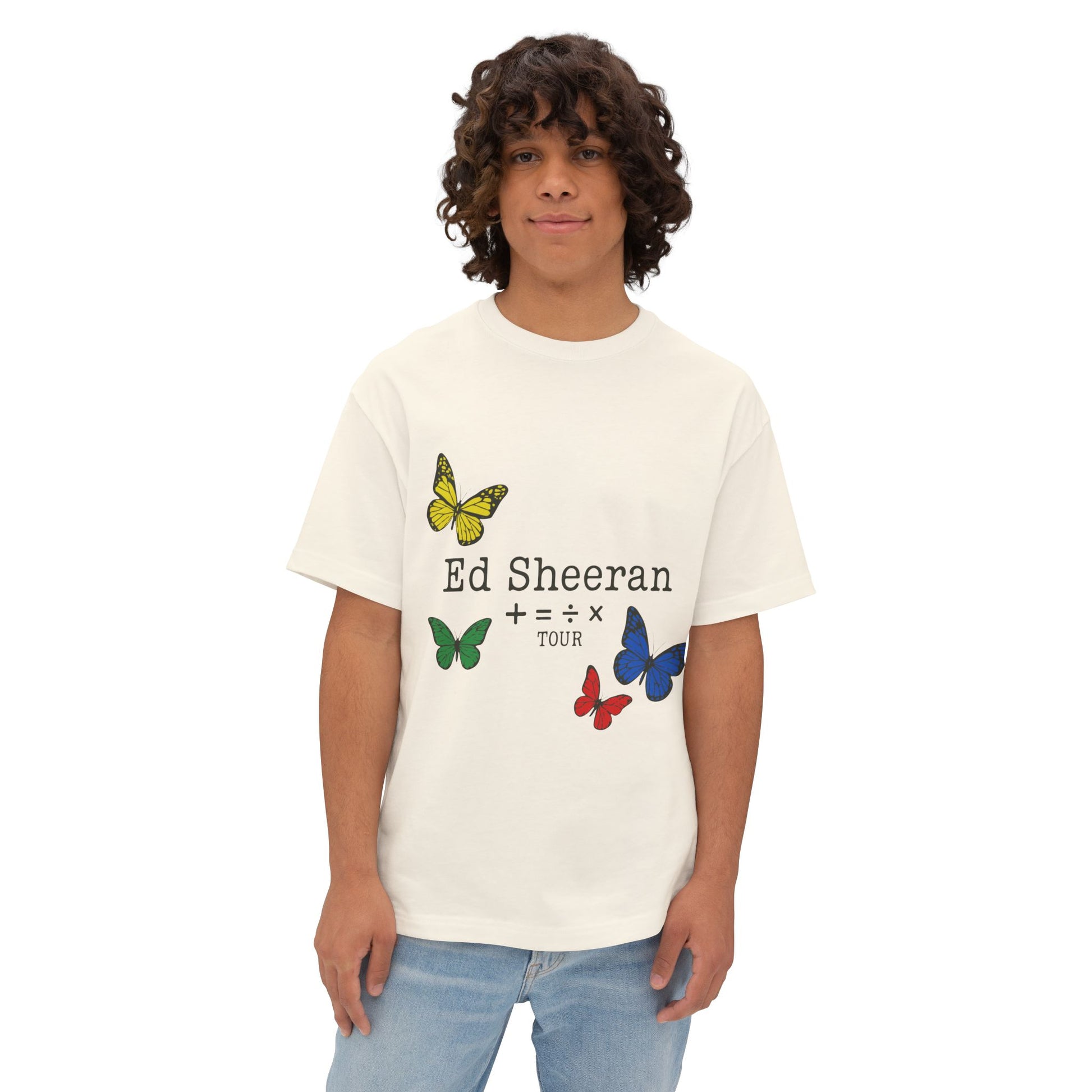 Ed Sheeran Butterfly Boxy Tee | Oversized Fit