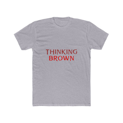 Thinking Bold Text Unisex Cotton Tee - snazzymerch