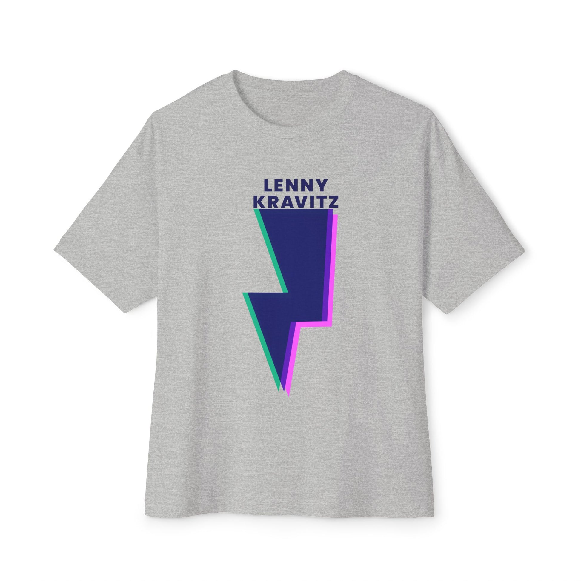 Layered Bolt Vibe Unisex Oversized Boxy tee Printify