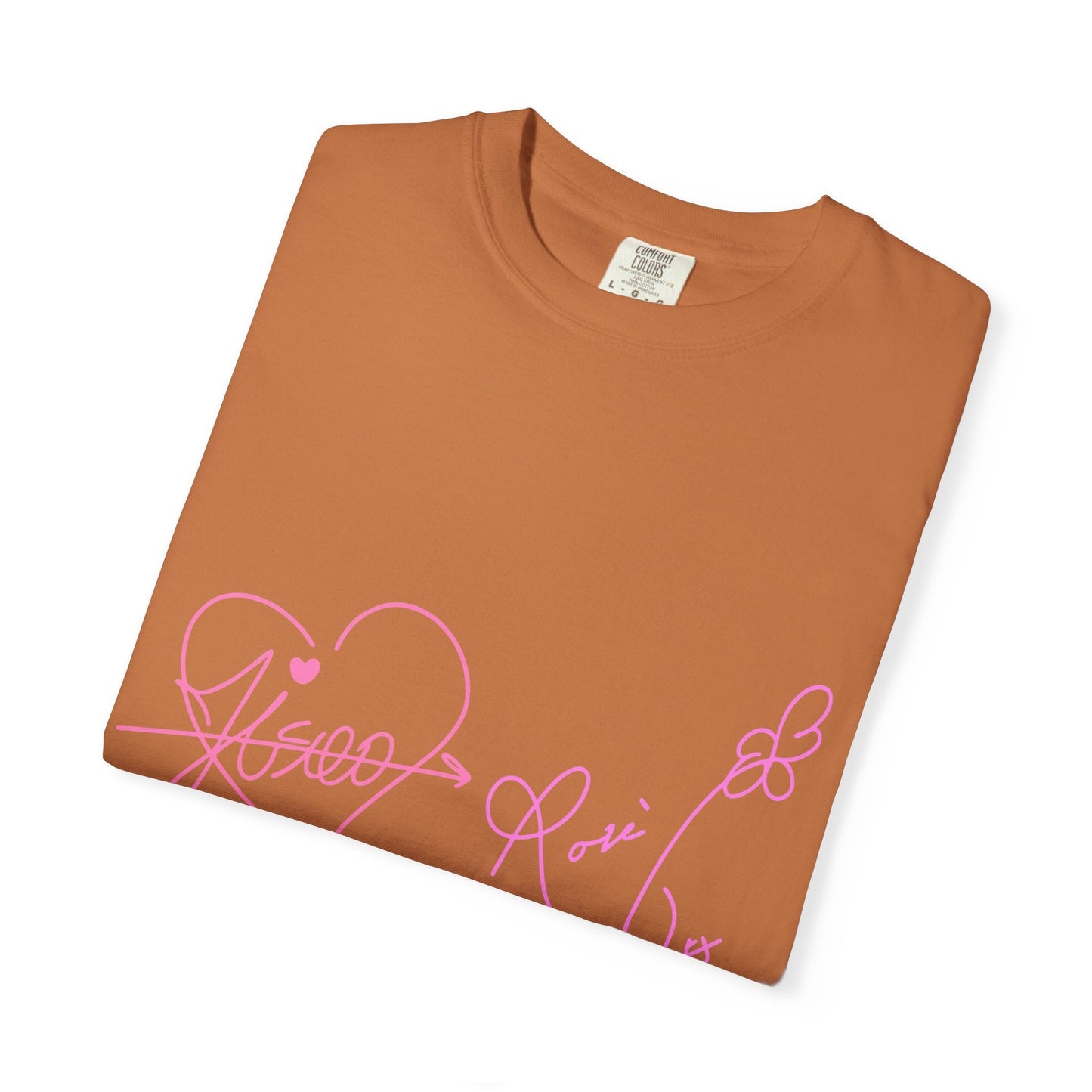 Signature Autograph – Dyed T-shirt Printify