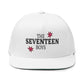 Starburst Seventeen Flat Bill Cap (Embroidery) - snazzymerch