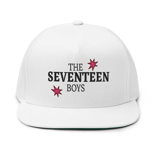 Starburst Seventeen Flat Bill Cap (Embroidery) - snazzymerch