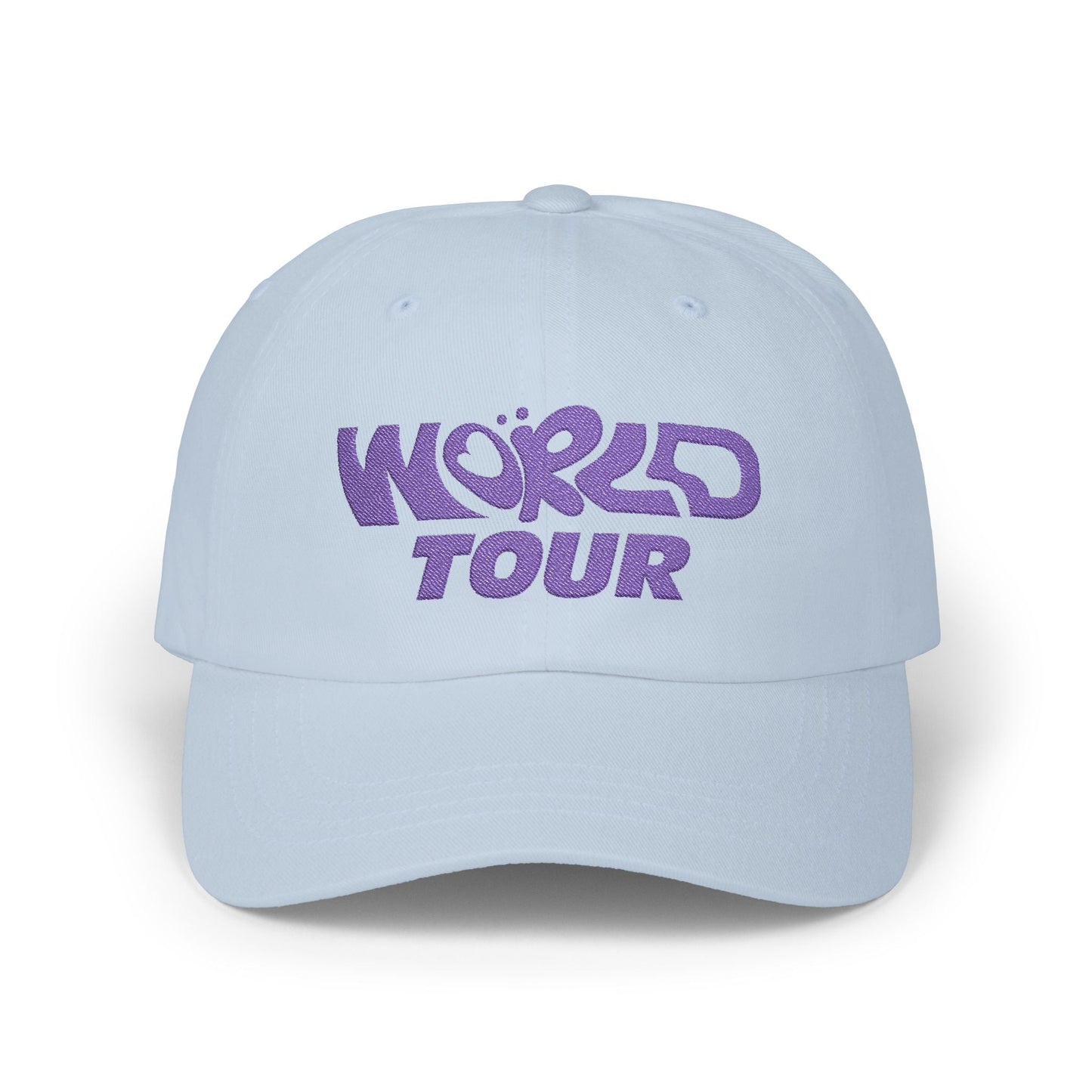 World Tour Bubble Letter Classic Dad Cap Printify
