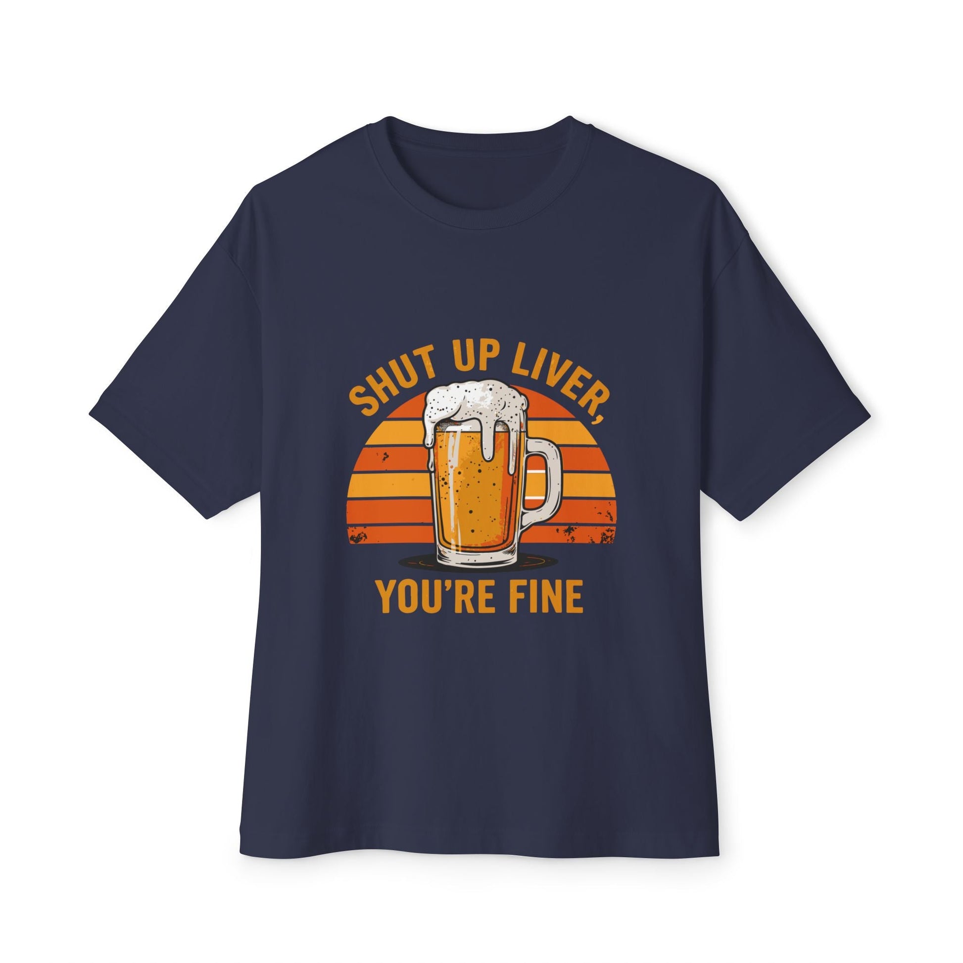 Oversized boxy Tee – Snazzy You're fine Edition Printify