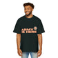 Smiley Army Vibe Men's Heavy Oversized Tee - snazzymerch