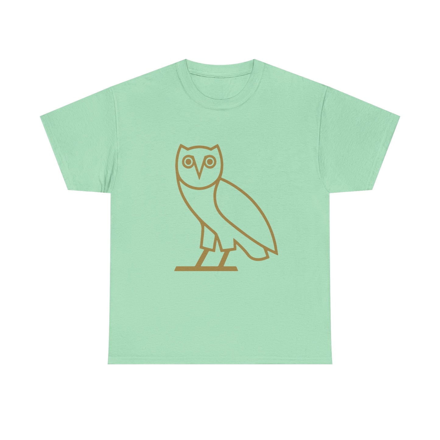 Classic Owl Heavy Cotton Tee Printify