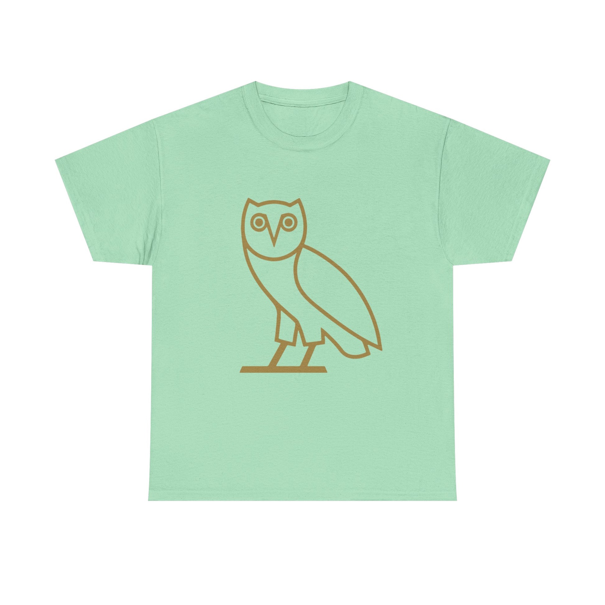 Classic Owl Heavy Cotton Tee Printify