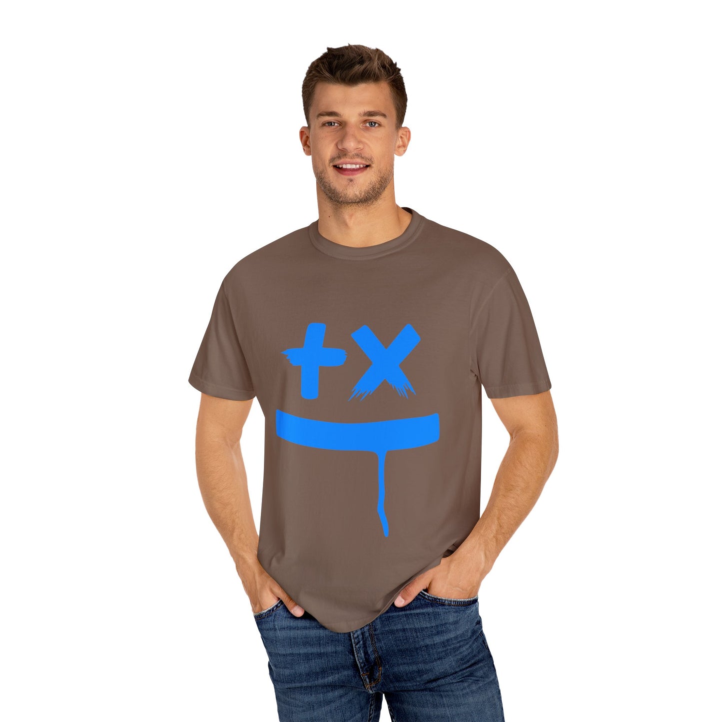 Ed Sheeran Smiley Dyed T-Shirt | Vintage Comfort