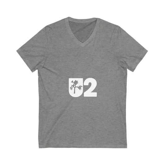 Classic Rock-Inspired Unisex Jersey Short Sleeve V-Neck Tee - snazzymerch