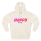 Happy Times Gradient Three-Panel Fleece Hoodie - snazzymerch
