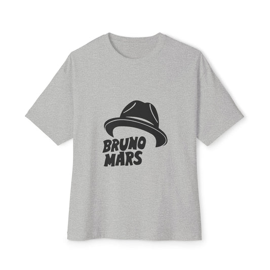 Top Hat Vibe Graphic Unisex Oversized Boxy Tee Printify