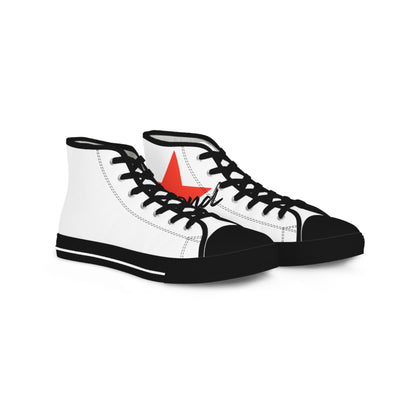 Red Star “Beyond” Men's High Top Sneakers - snazzymerch