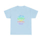 Vibrant Eye and Text Unisex Cotton Tee Printify