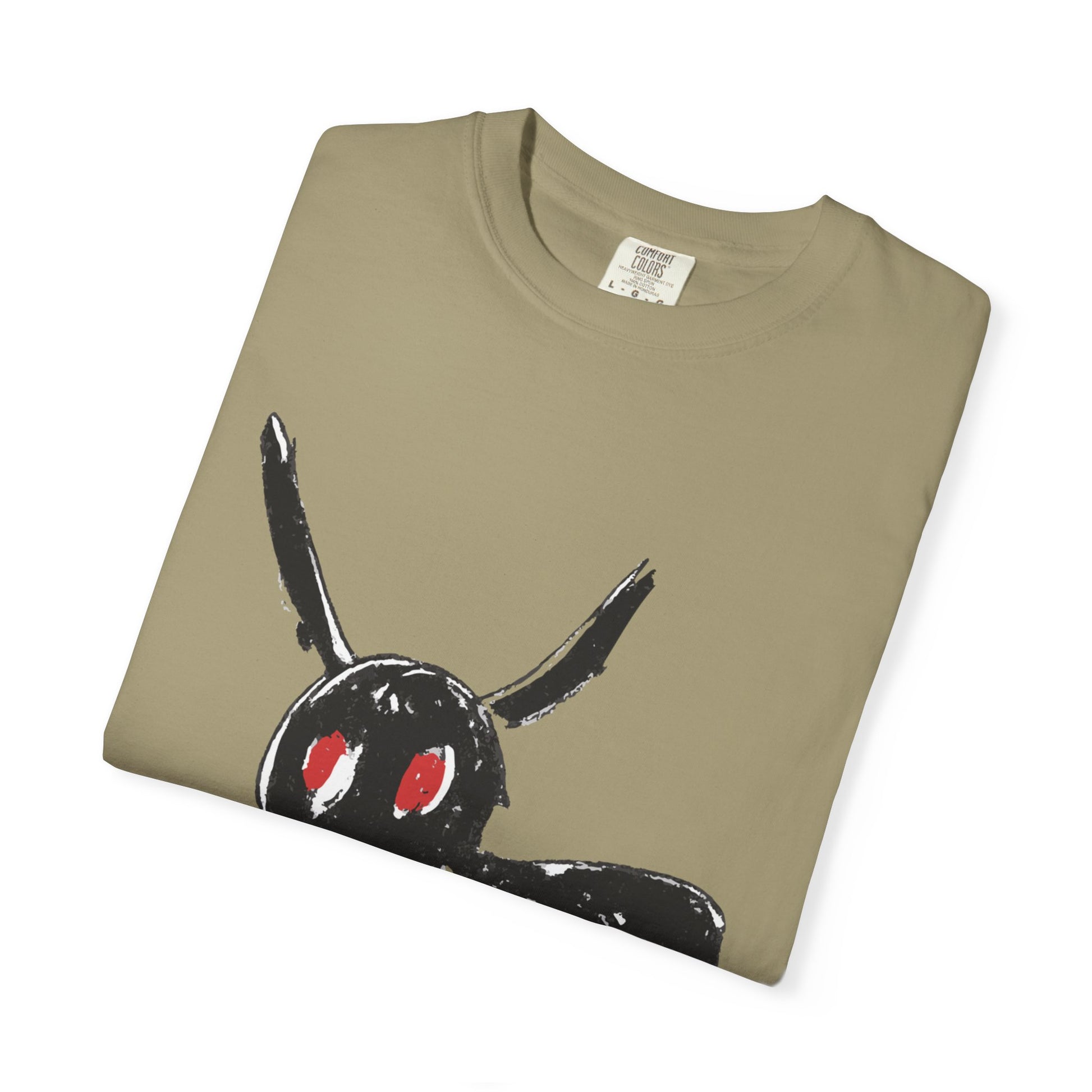 Demon Sketch Dyed Tshirt Printify