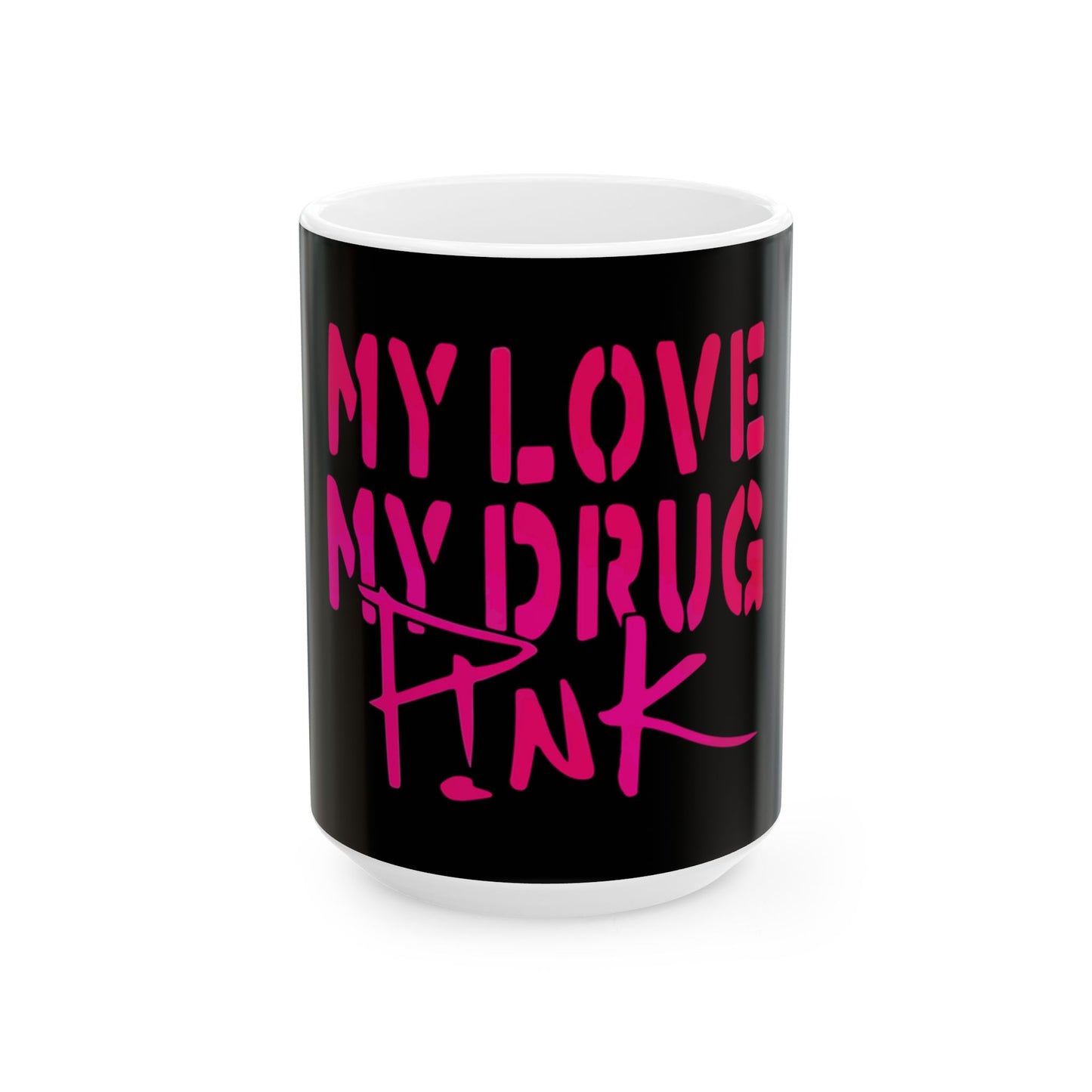 Love & Energy Ceramic Mug, (11oz, 15oz) - snazzymerch