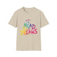Unisex Softstyle T-Shirt Inspired by Coldplay’s Iconic A Head Full of Dreams Printify